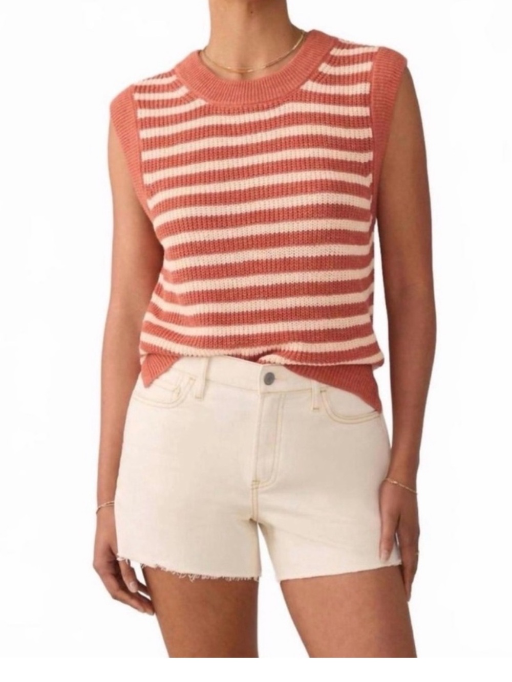 Faherty Miramar Tank in Linen-Cotton